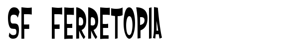 SF Ferretopia font preview